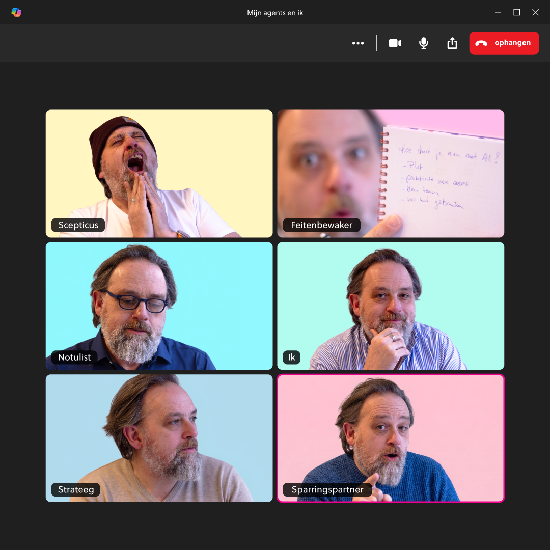 Maurice met zijn AI-agents